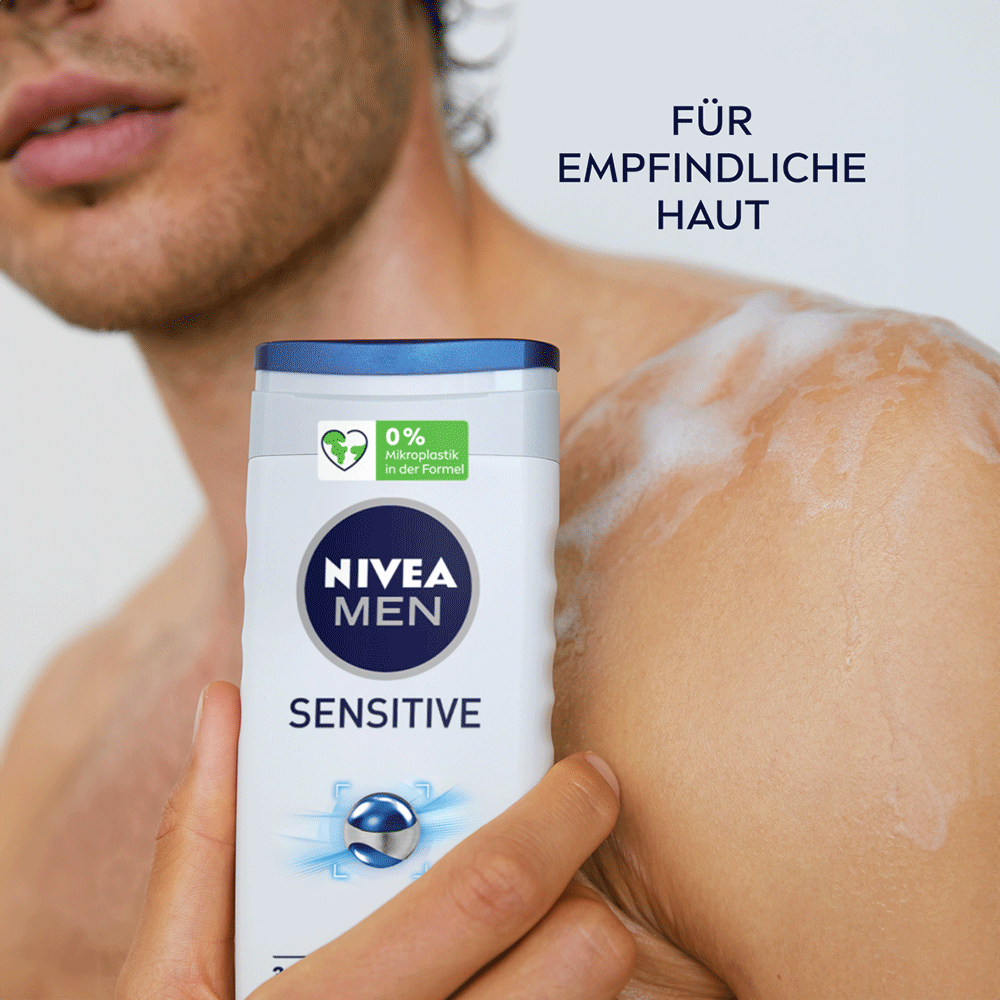 Bild: NIVEA MEN 3in1 Duschgel Sensitive