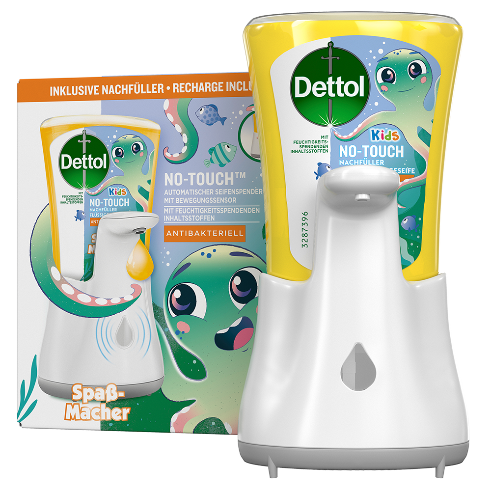 Bild: Dettol No-Touch automatischer Seifenspender Spaßmacher Kids