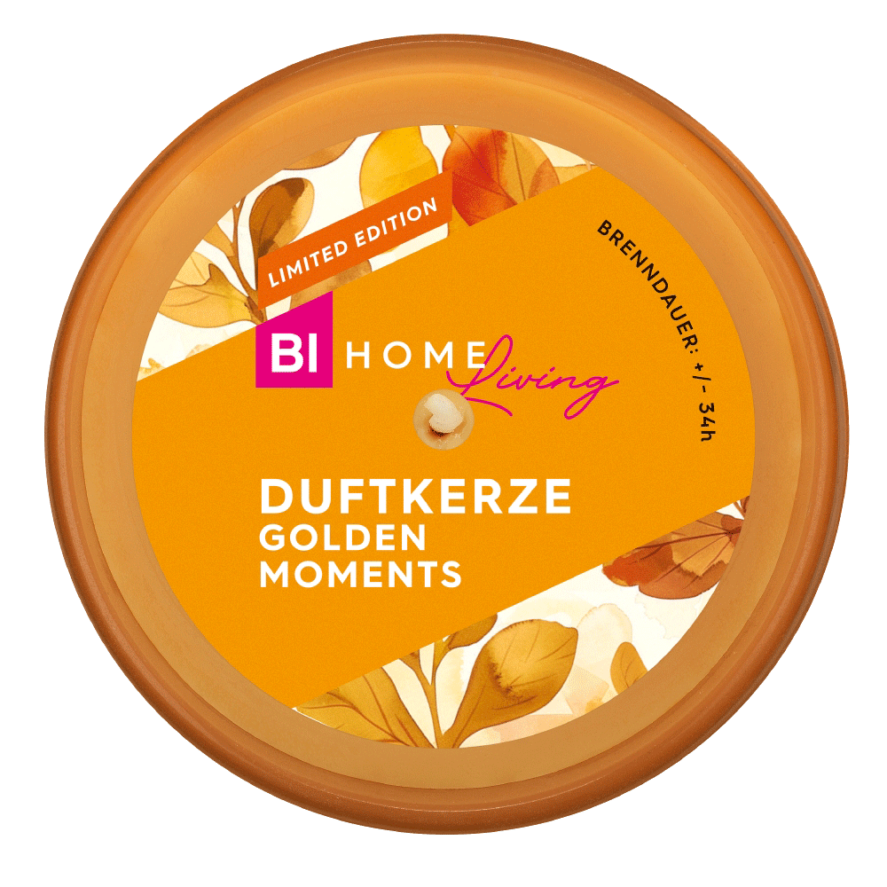Bild: BI HOME Living Duftkerze Golden Moments 