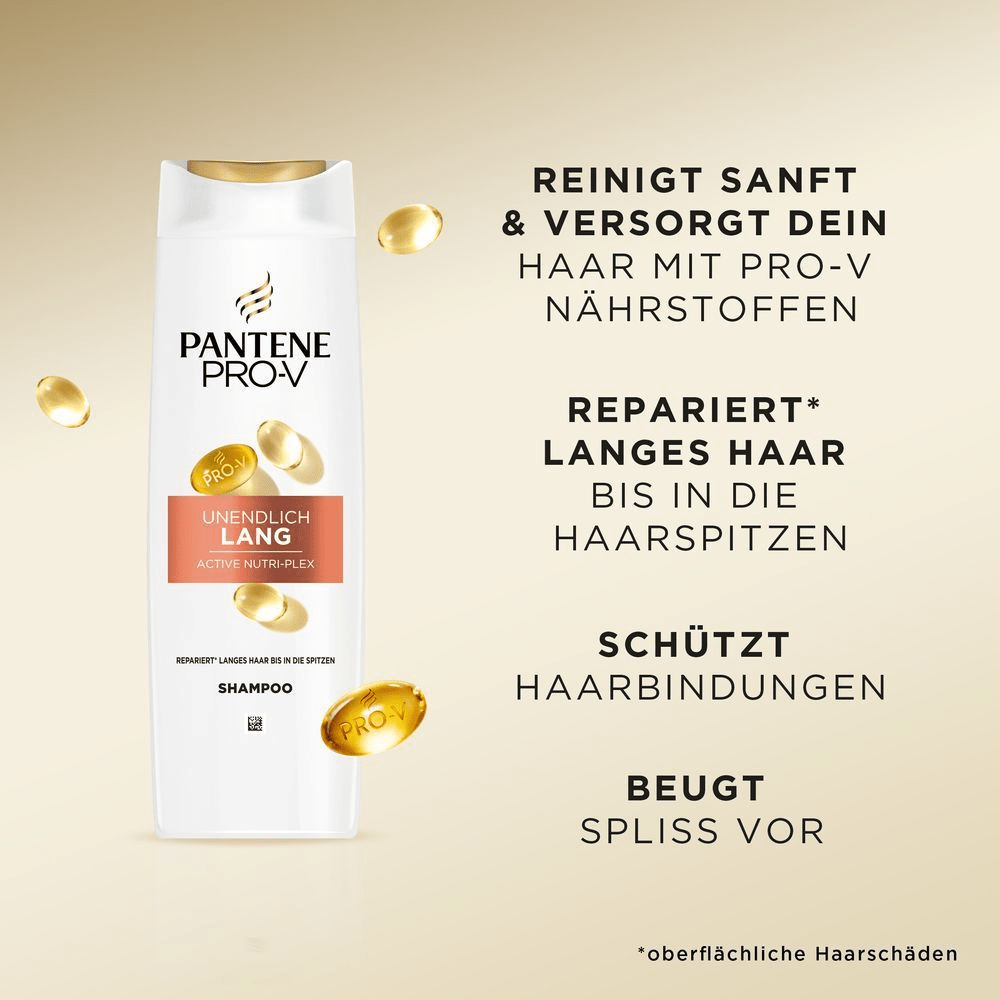 Bild: PANTENE PRO-V Unendlich Lang Shampoo 
