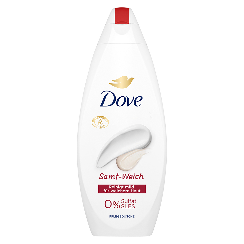 Bild: Dove Pflegedusche Samt-Weich