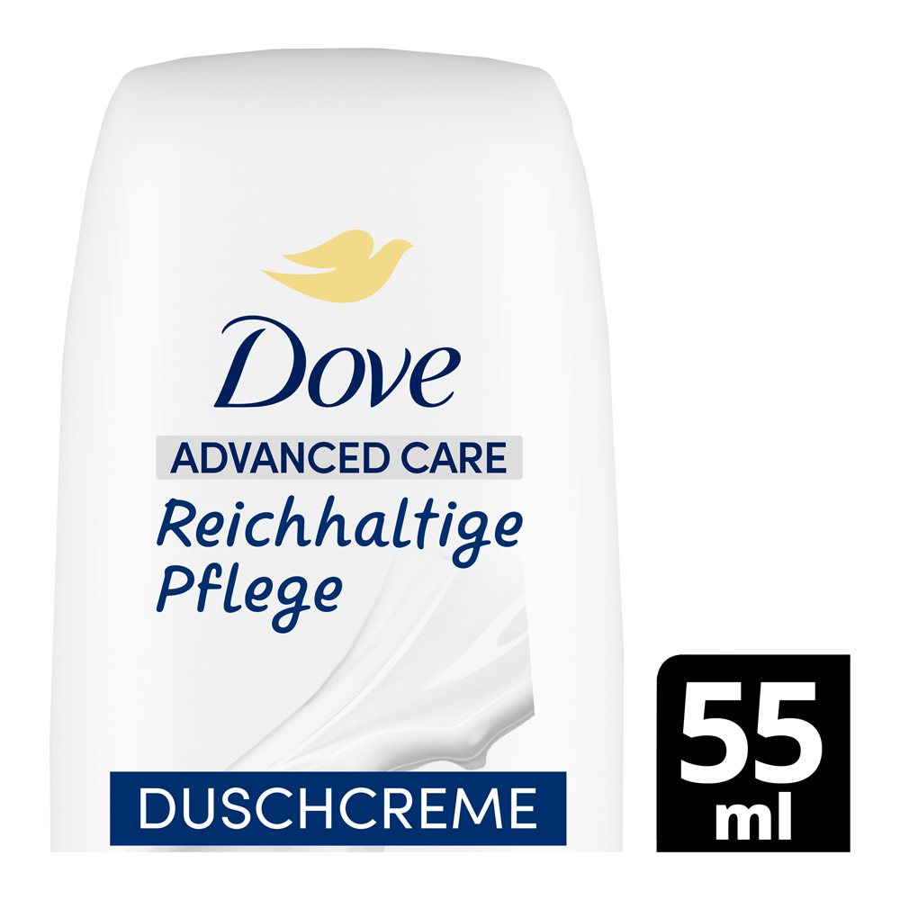 Bild: Dove Advanced Care Dusche Mini Reichhaltige Pflege