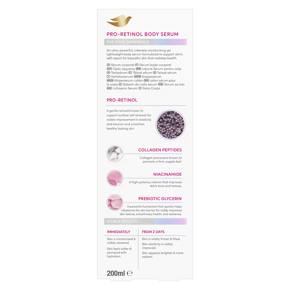 Bild: Dove Body Serum Pro Retinol 