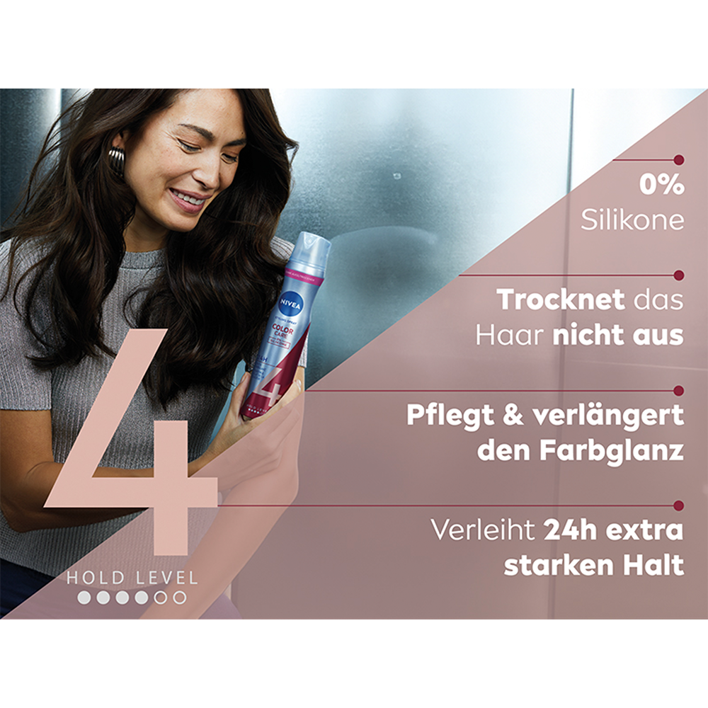 Bild: NIVEA Haarspray Color Schutz und Pflege 
