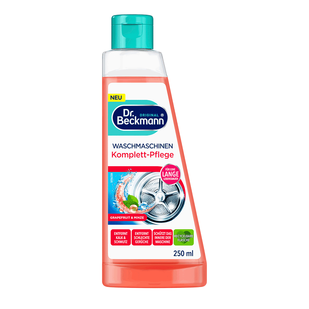 Bild: Dr. Beckmann Waschmaschinen Komplett-Pflege Grapefruit und Minze