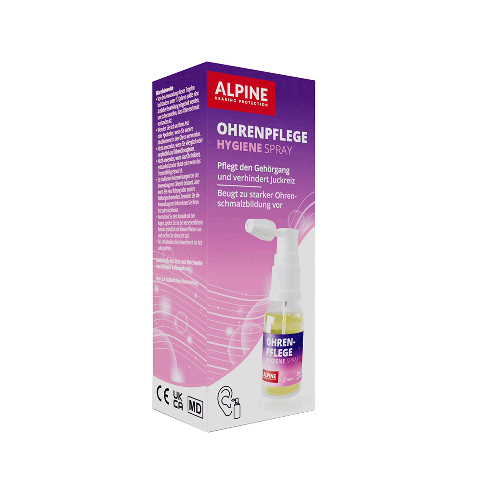 Bild: Alpine Ohrenpflege Hygiene Spray