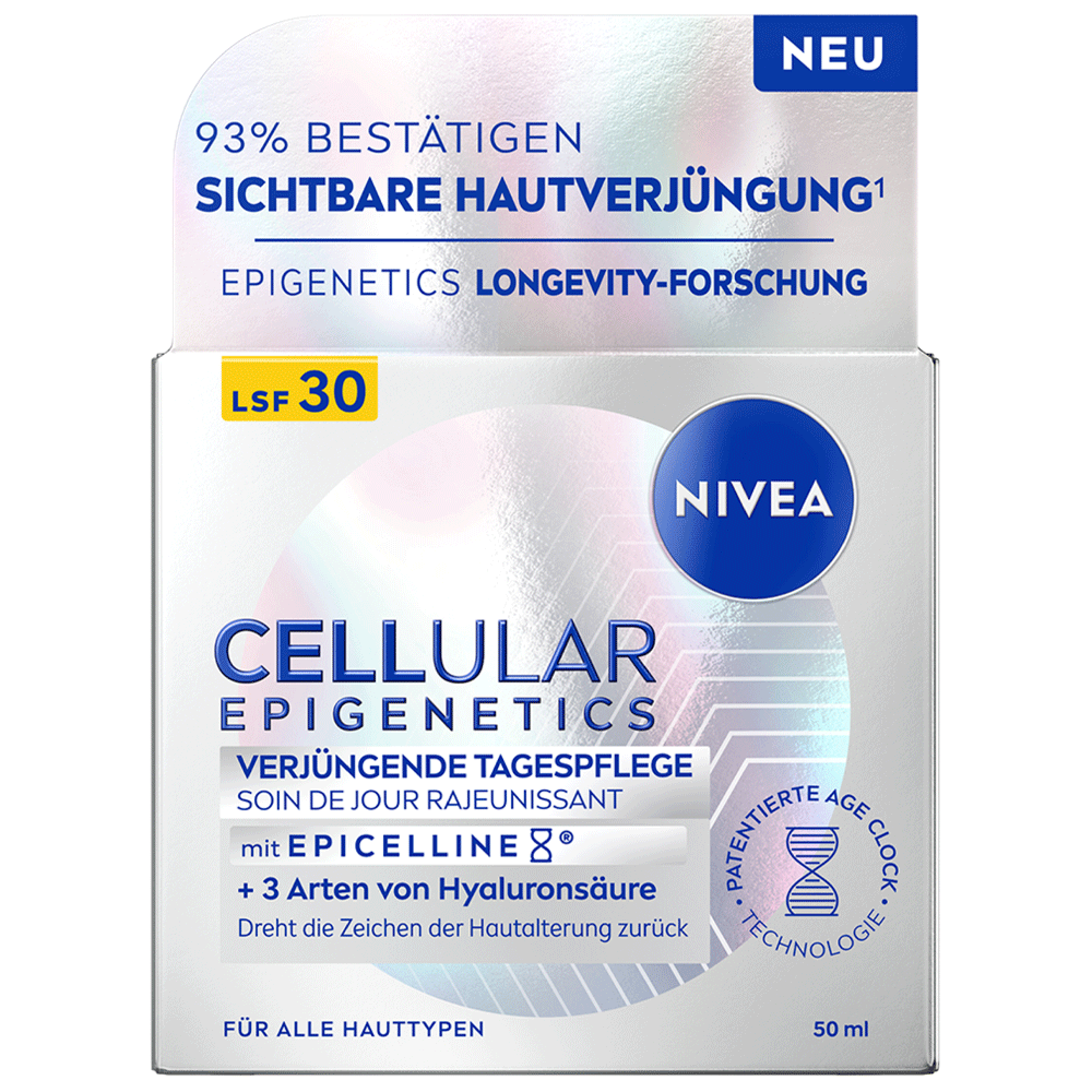 Bild: NIVEA Cellular Epigenetics Verjüngernde Tagespflege 
