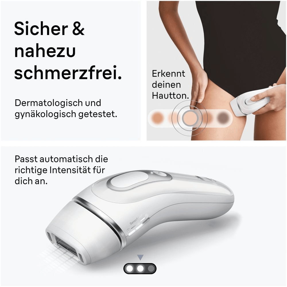 Bild: Braun IPL Silk·expert Pro 3, Haarentfernung für zuhause, PL3122