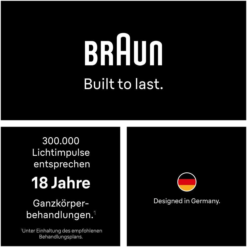Bild: Braun IPL Silk·expert Pro 3, Haarentfernung für zuhause, PL3122