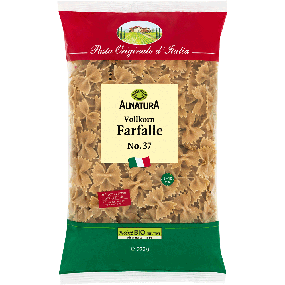 Bild: ALNATURA Farfalle Vollkorn