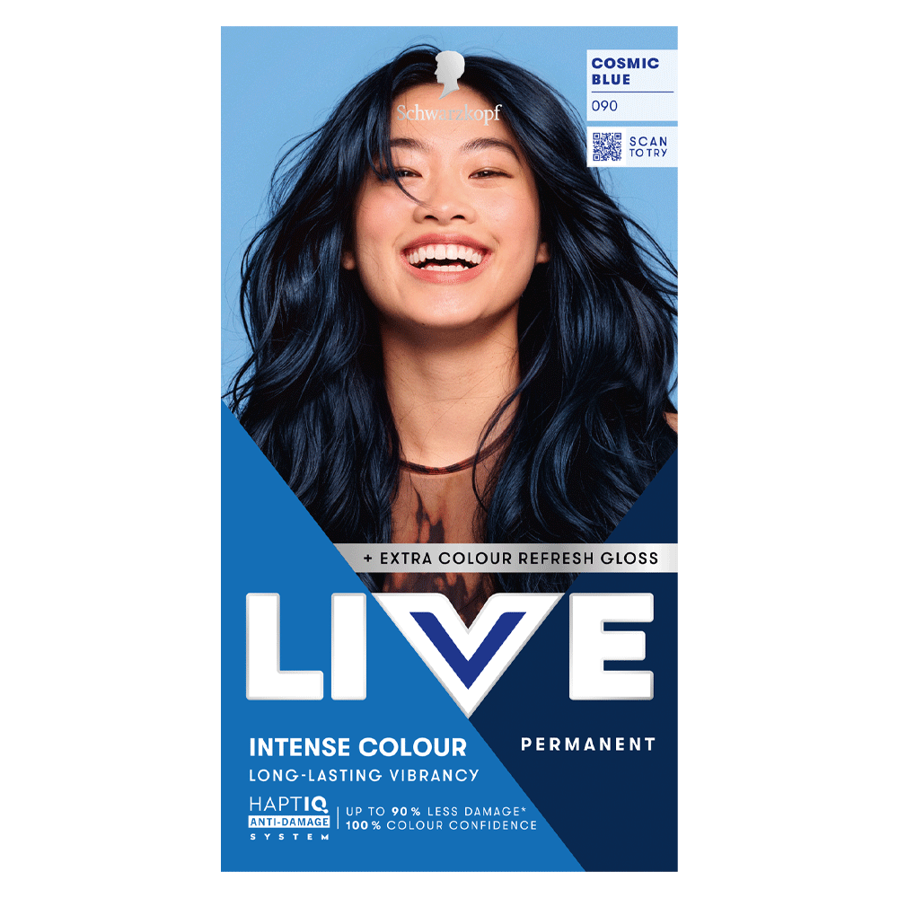 Bild: Schwarzkopf Live Intense Colour 090 Cosmic Blue 