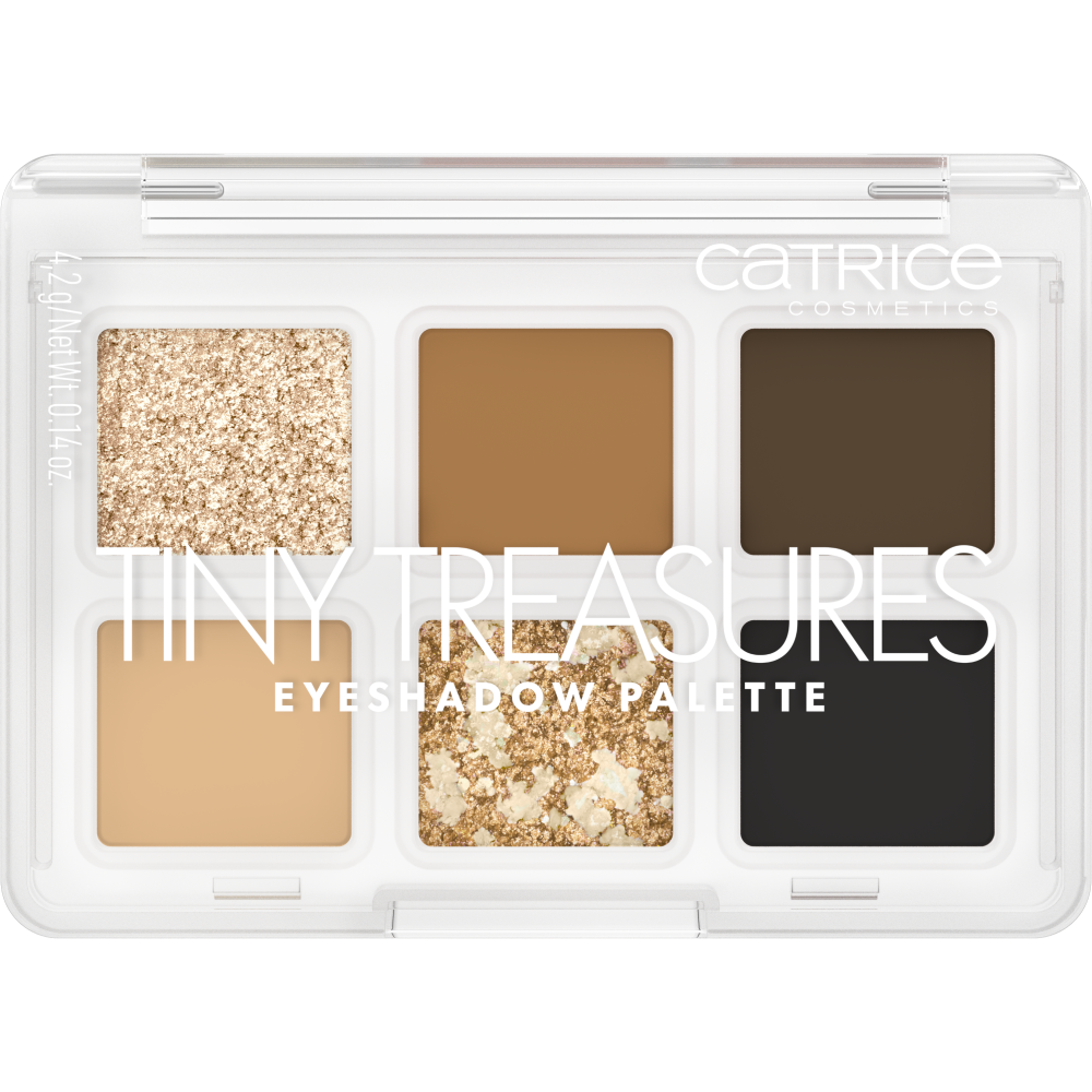 Bild: Catrice Tiny Treasures Eyeshadow Palette 010