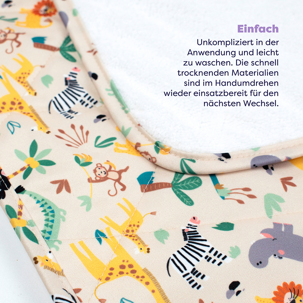 Bild: bambino mio Wickelunterlage Safari Team