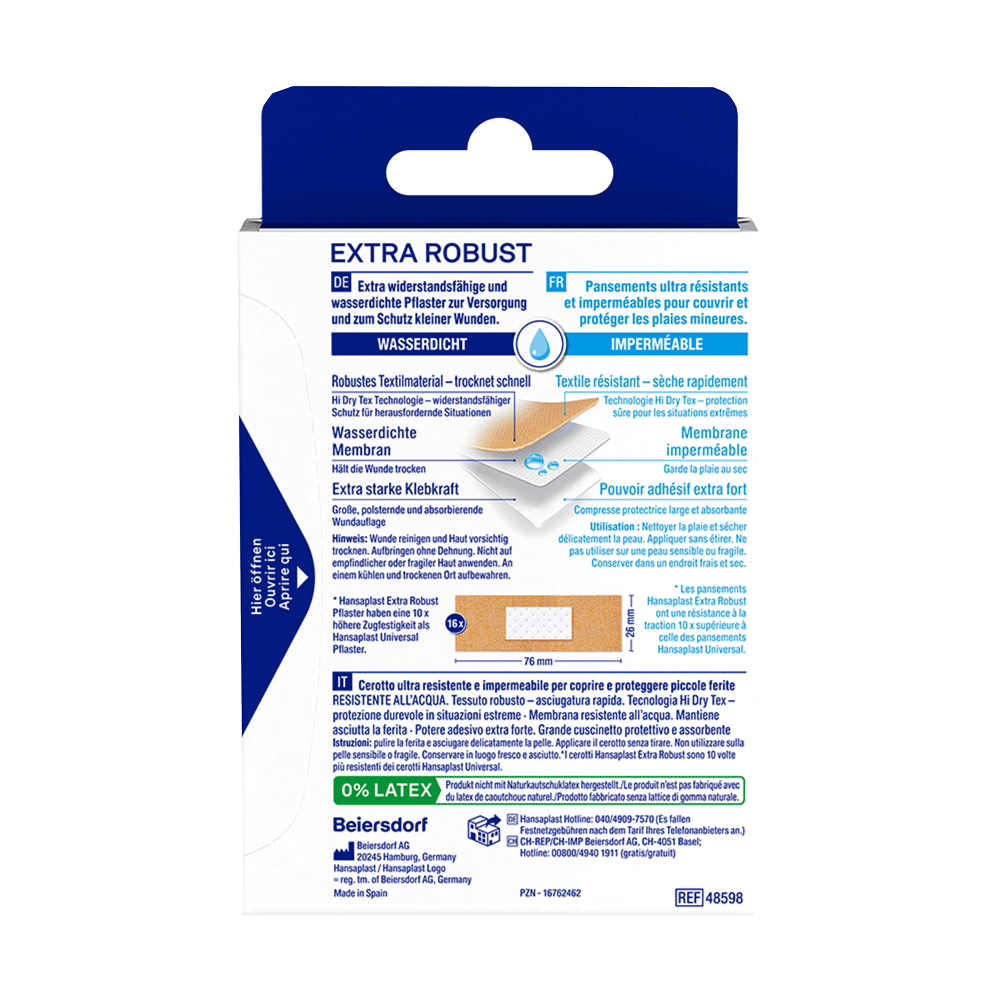Bild: Hansaplast Kids Aqua Protect 20 Strips 