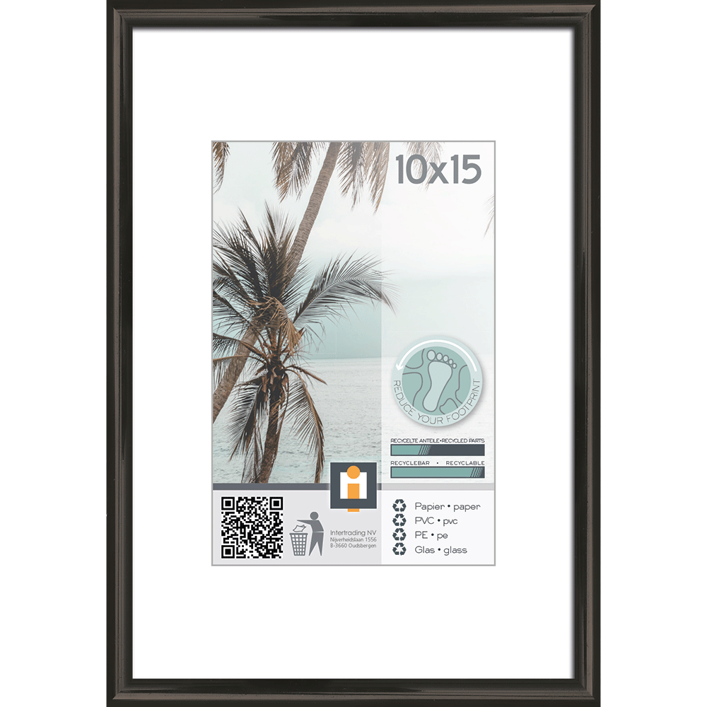 Bild: Tawo Living Bilderrahmen Schwarz 10x15cm 