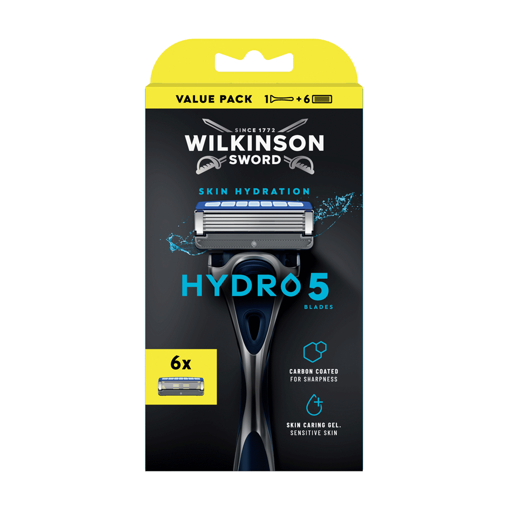 Bild: Wilkinson Hydro 5 Rasierer mit Rasierklingen 