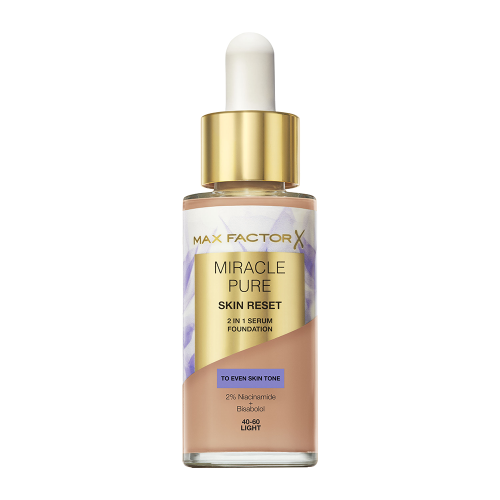 Bild: MAX FACTOR Miracle Pure 2in1 Serum Foundation Skin Reset 40-60