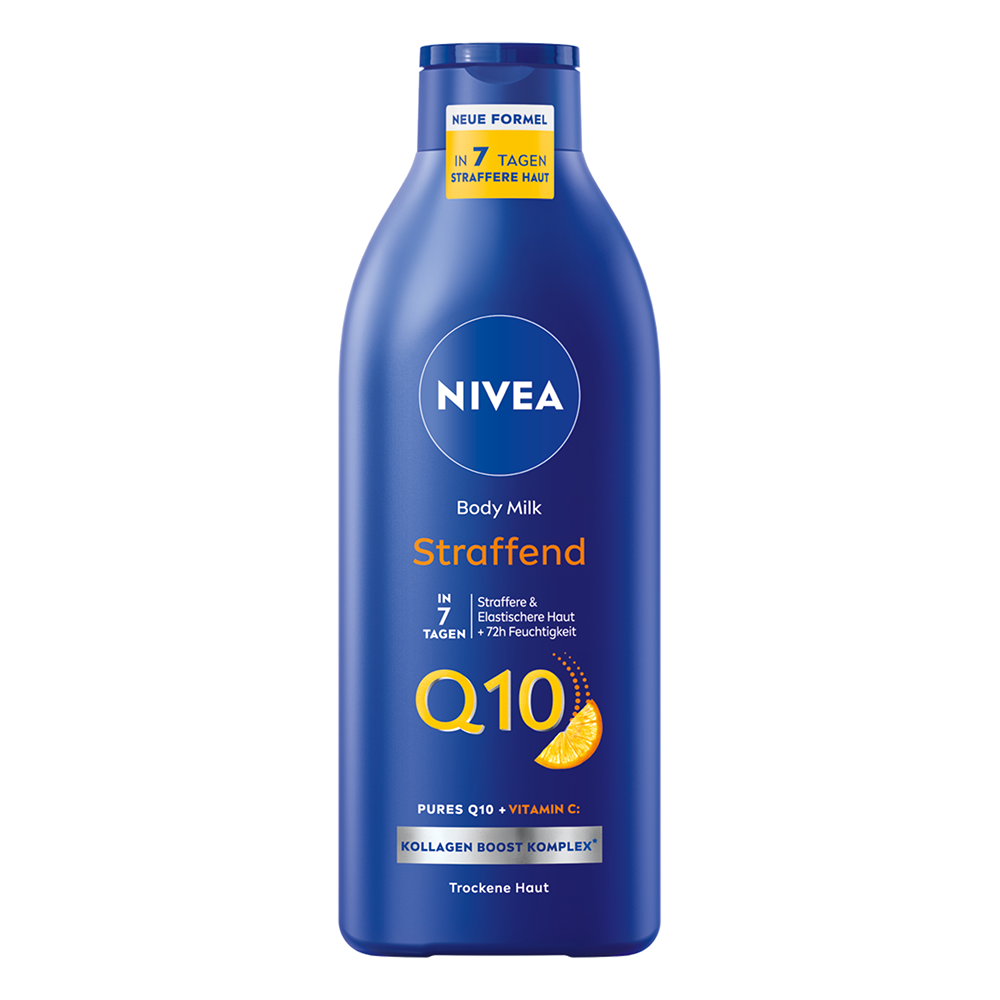 Bild: NIVEA Q10 Body Milk Hautstraffend