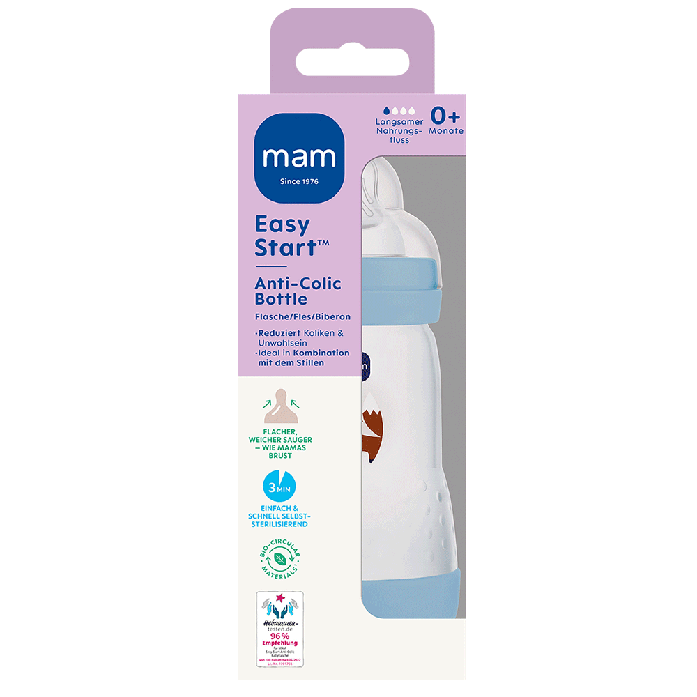 Bild: MAM Easy Start Anti-Colic Bottle 0+ Monate