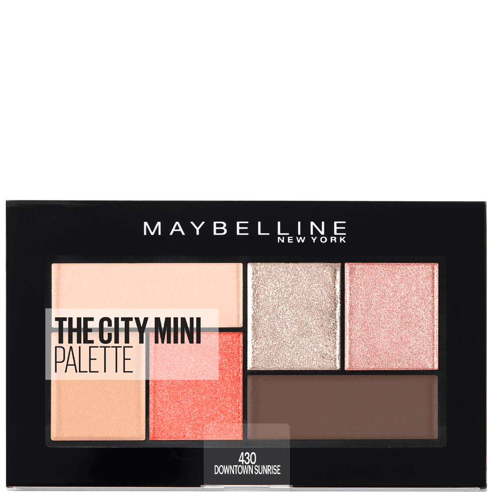 Bild: MAYBELLINE Mini City Palette Downtown Sunrise 430