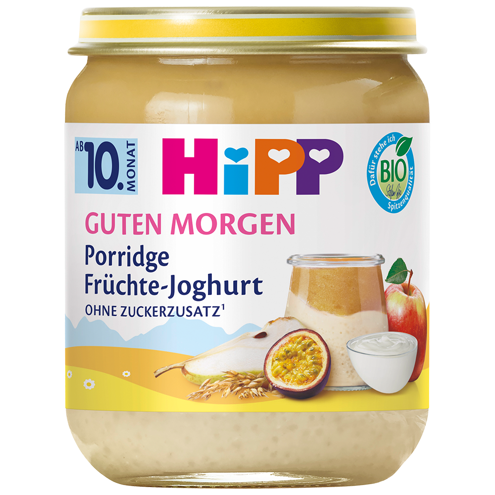 Bild: HiPP Porridge Früchte-Joghurt 