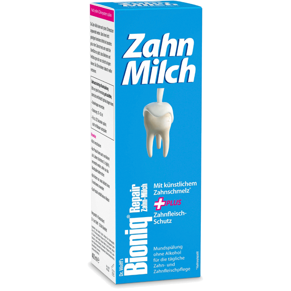 Bild: Bioniq Bioniq Repair Zahn-Milch