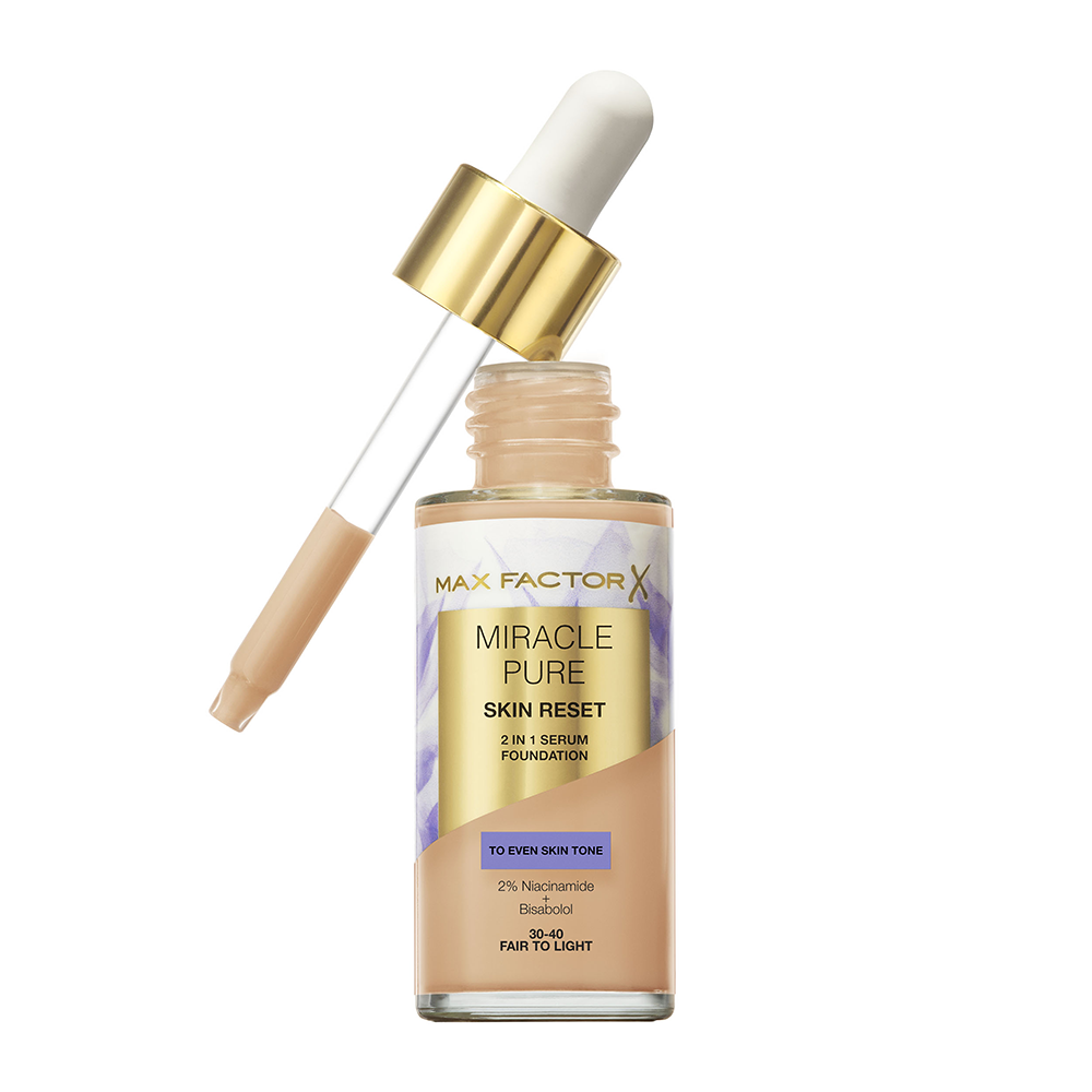 Bild: MAX FACTOR Miracle Pure 2in1 Serum Foundation Skin Reset 30-40