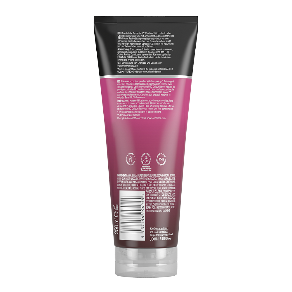 Bild: JOHN FRIEDA Pro Colour Revive Farbschutz Shampoo