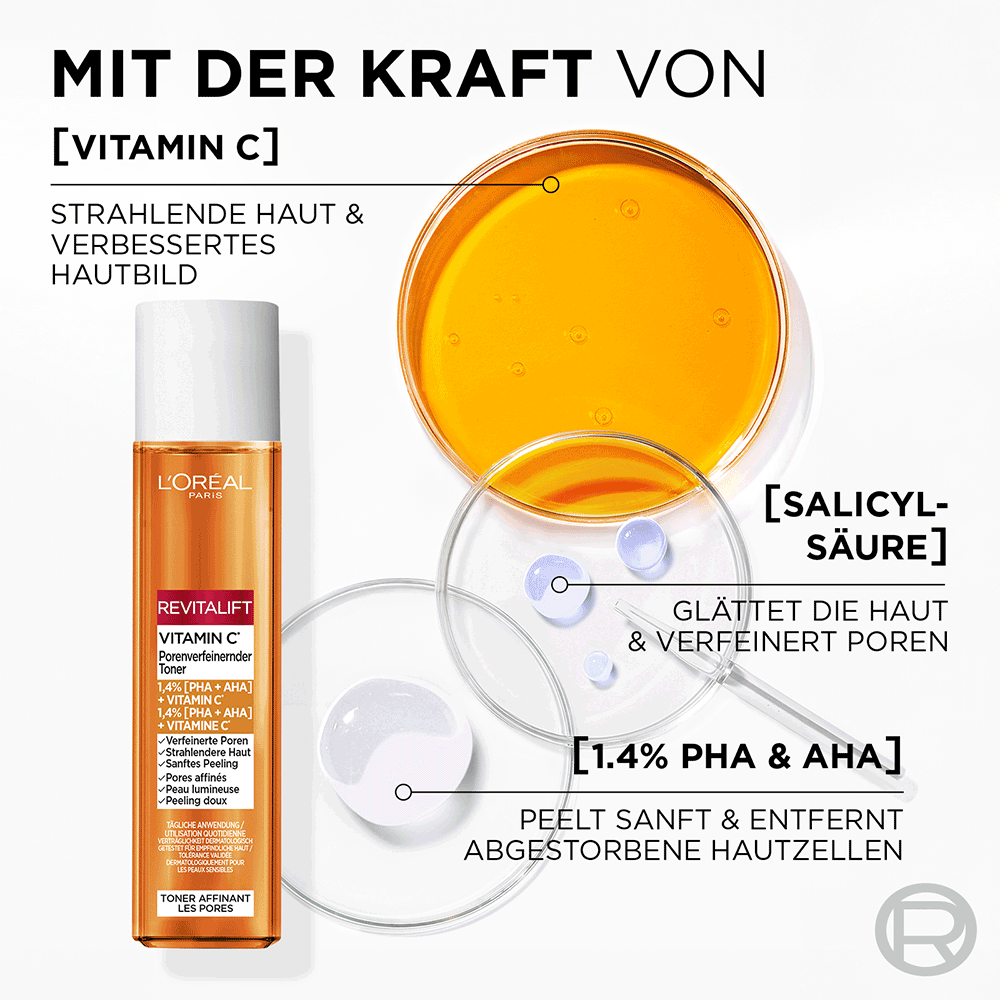 Bild: L'ORÉAL PARIS Vitamin C Porenverfeinernder Toner 