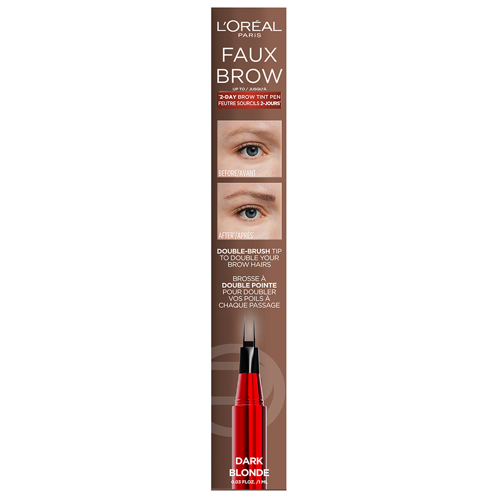 Bild: L'ORÉAL PARIS Infaillible Faux Brow Augenbrauenstift Dark Blonde