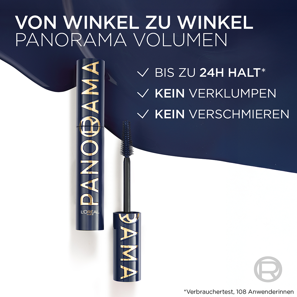 Bild: L'ORÉAL PARIS Volume Million Lashes Panorama Chromatic Mascara Bleu