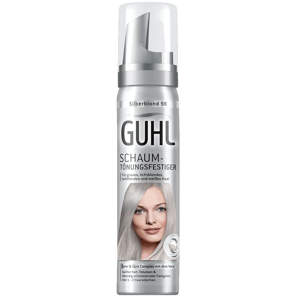Bild: GUHL Schaum-Tönungsfestiger silberblond