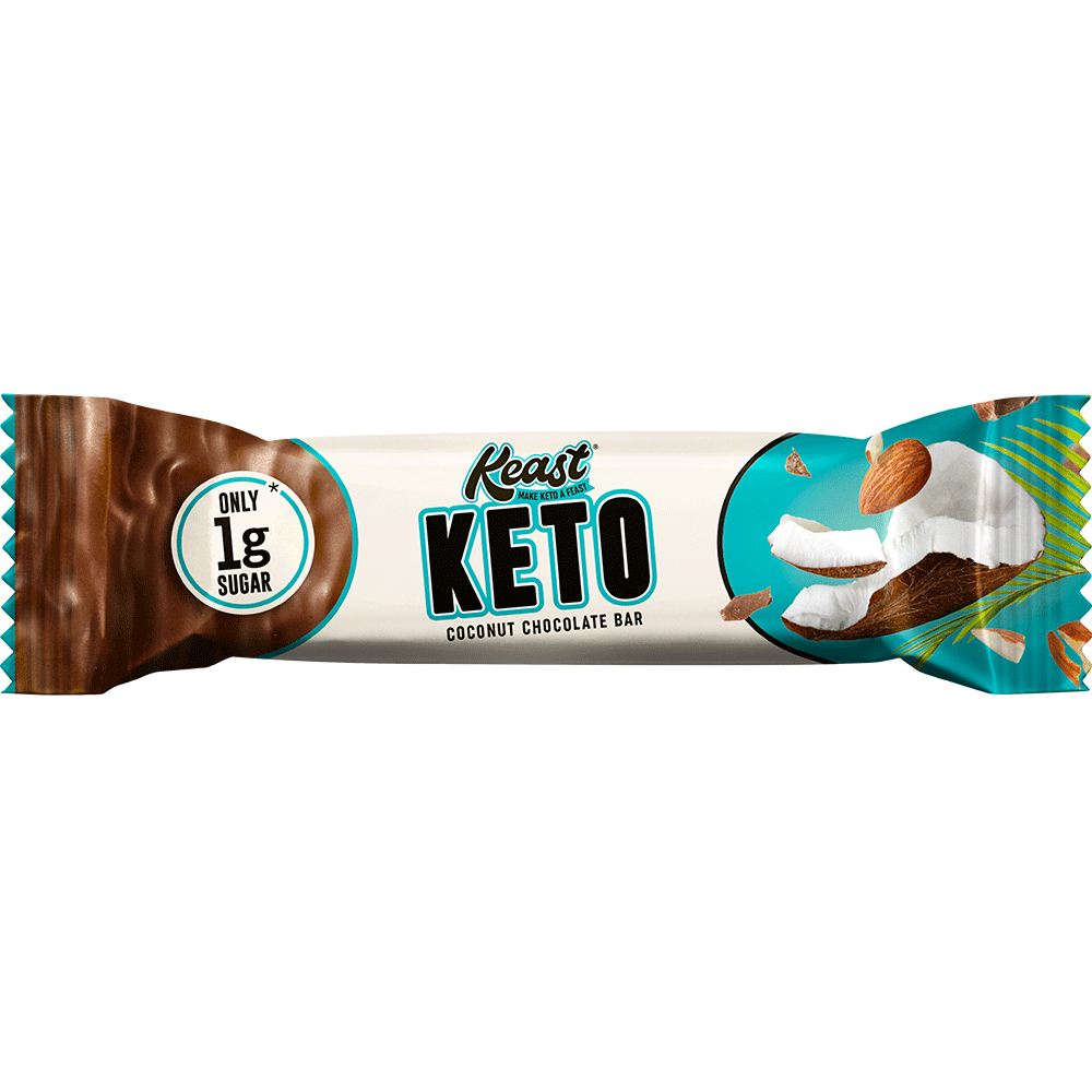 Bild: KETO Coconut Chocolate Riegel