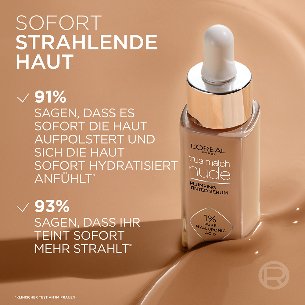 Bild: L'ORÉAL PARIS True Match Aufpolsterndes Getöntes Serum 0.5-2
