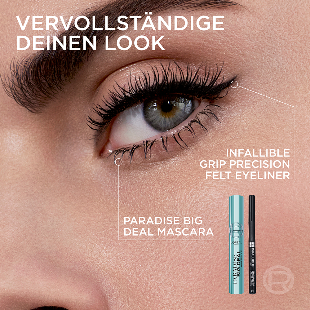 Bild: L'ORÉAL PARIS Paradise Big Deal Waterproof Mascara Schwarz