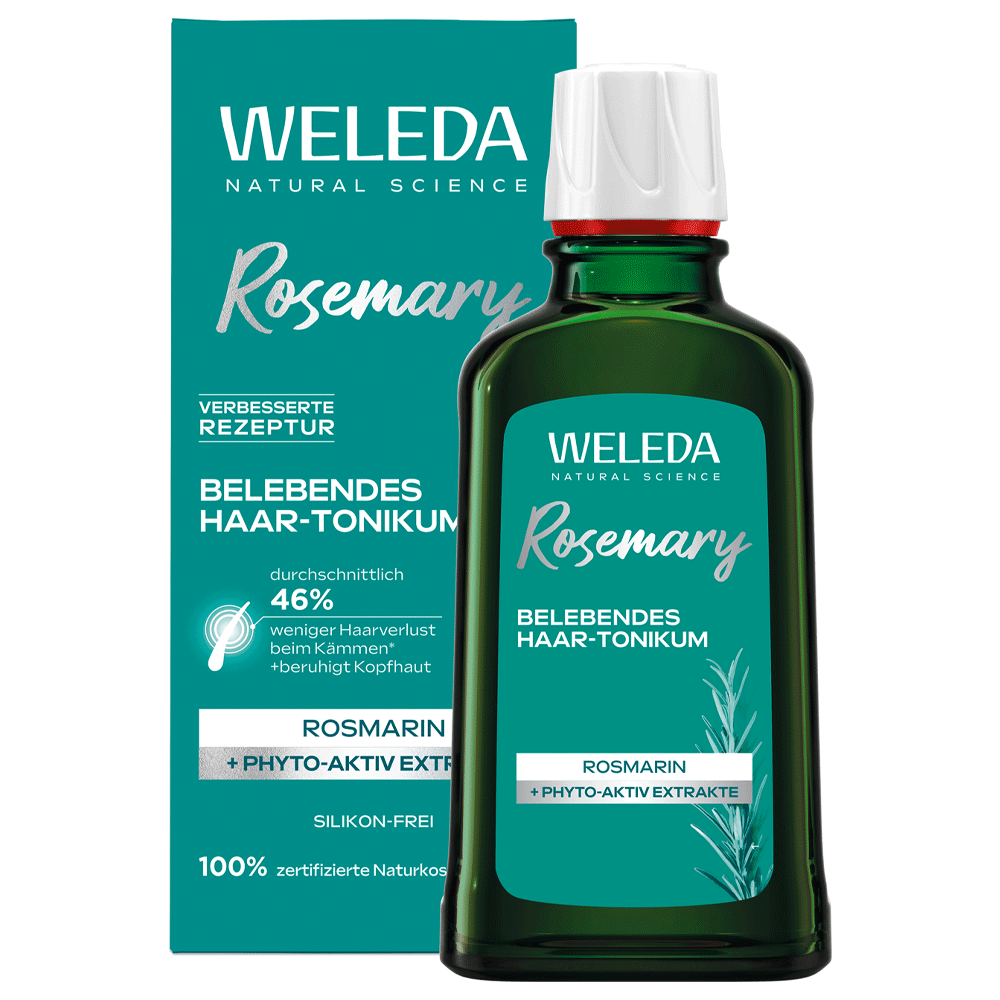 Bild: WELEDA Belebendes Haar Tonikum Rosemary