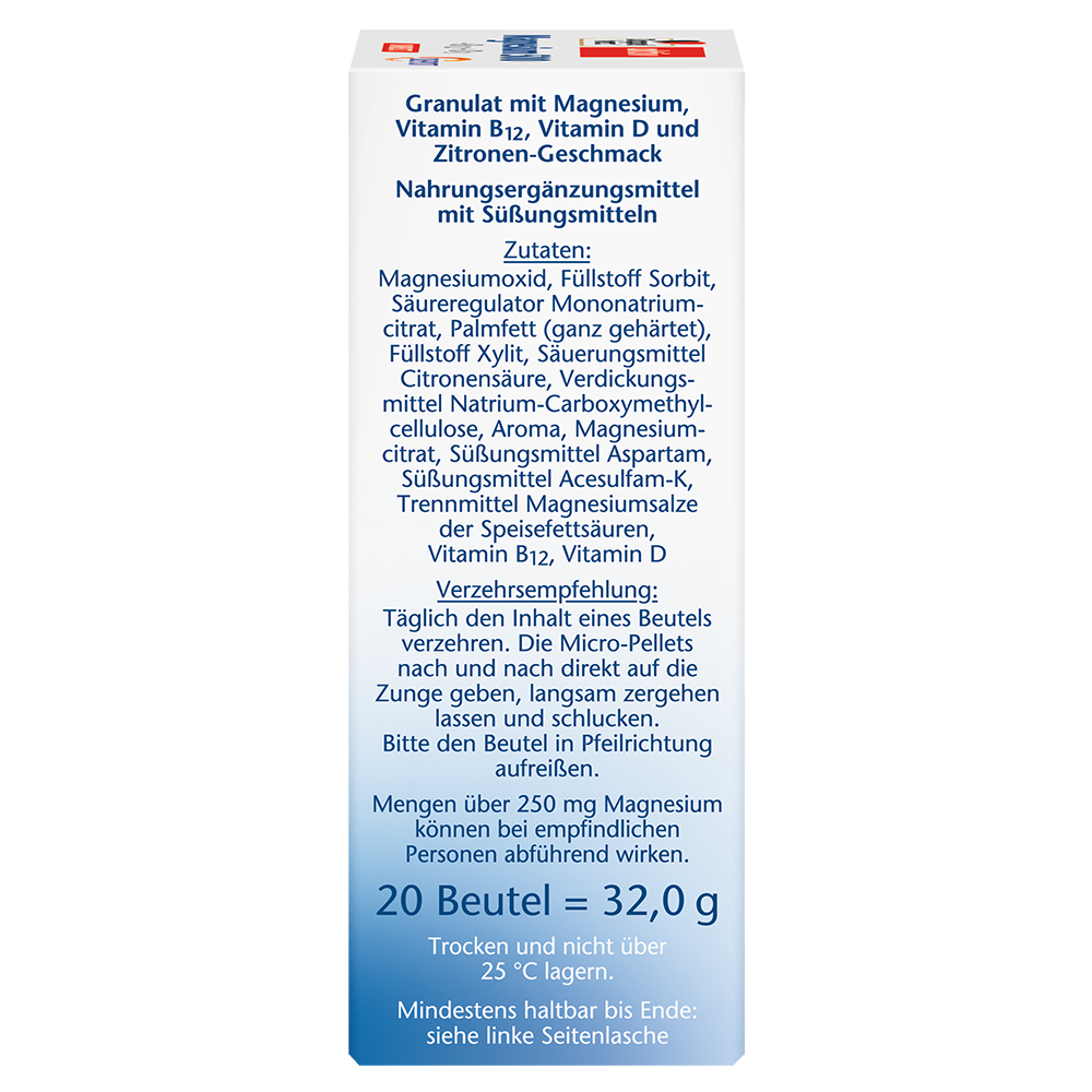 Bild: DOPPELHERZ Magnesium 500 + B12 + D3 Direkt