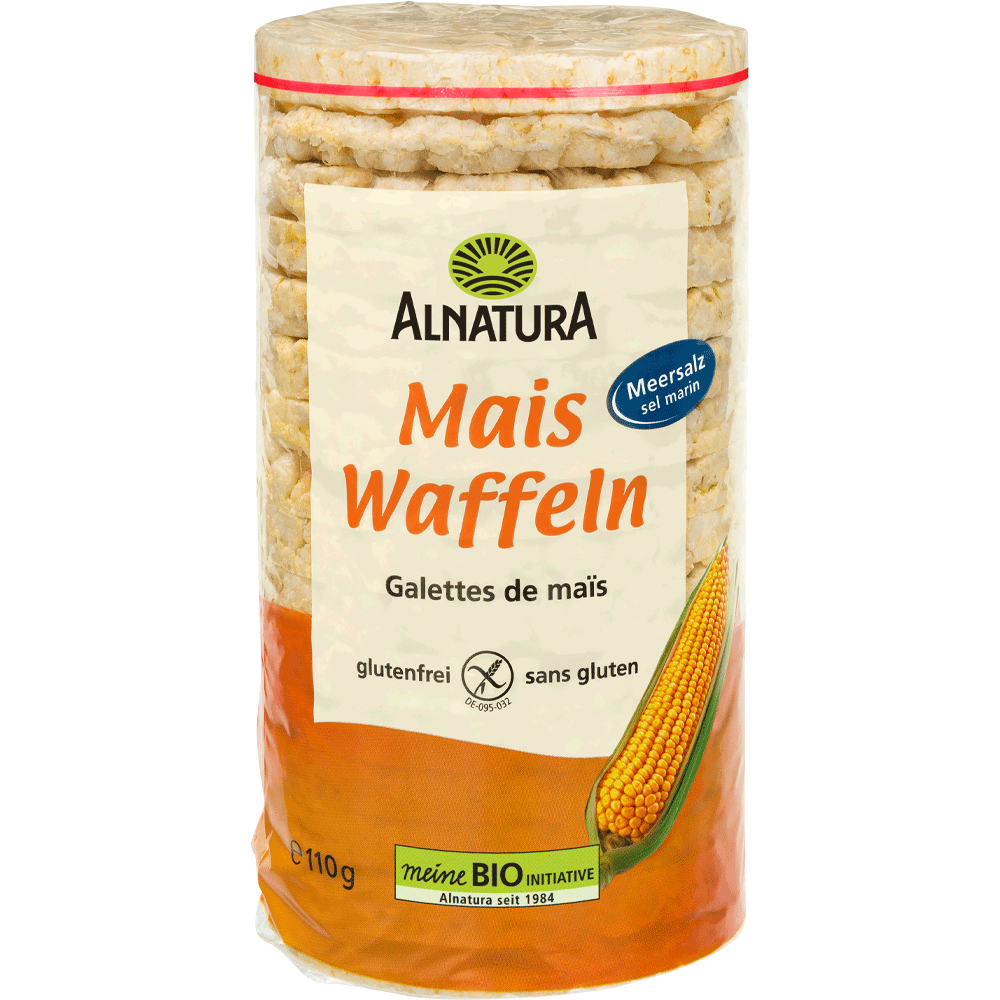 Bild: ALNATURA Maiswaffeln