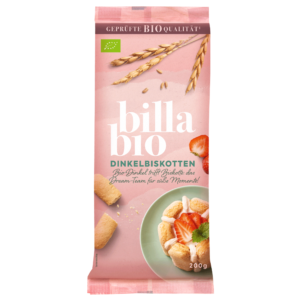 Bild: Billa Bio Dinkel Biskotten 