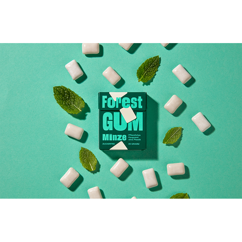 Bild: Forest Gum Kaugummi Minze 