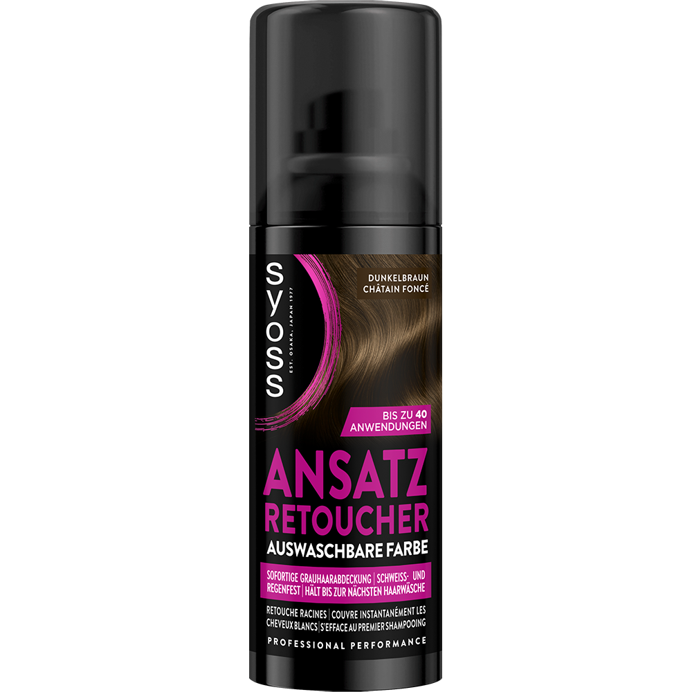 Bild: syoss Ansatz Retoucher Dunkelbraun