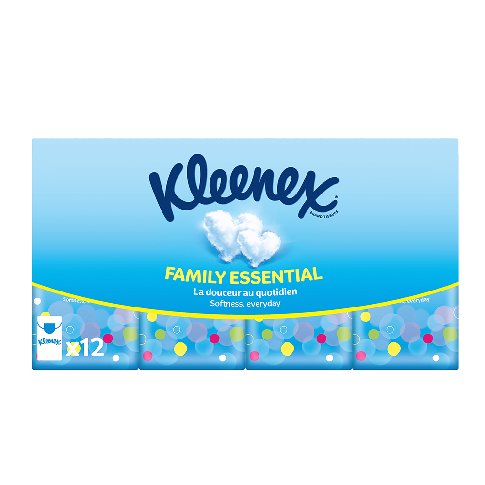 Bild: Kleenex Family Essential Taschentücher 