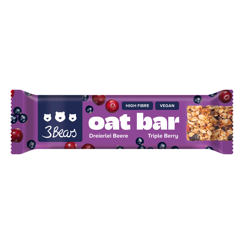 Bild: 3Bears Oat Bar Dreierlei Beere