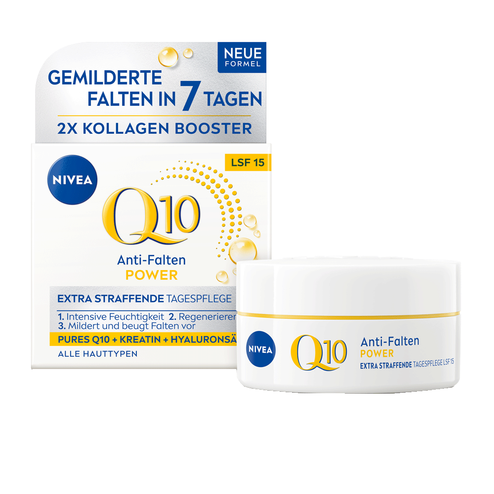 Bild: NIVEA Q10 Anti-Falten Power Tagespflege LSF 15 