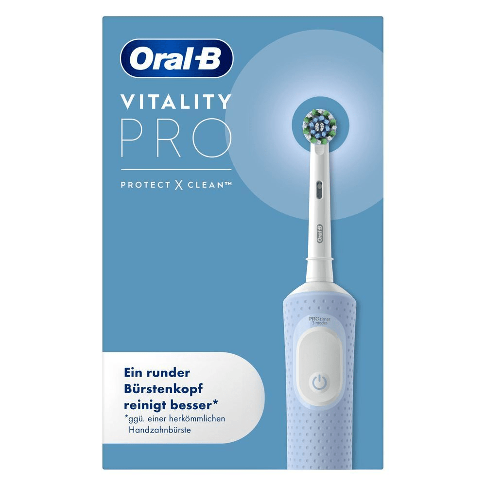Bild: Oral-B Pro Vitality Elektrische Zahnbürste, Blue 