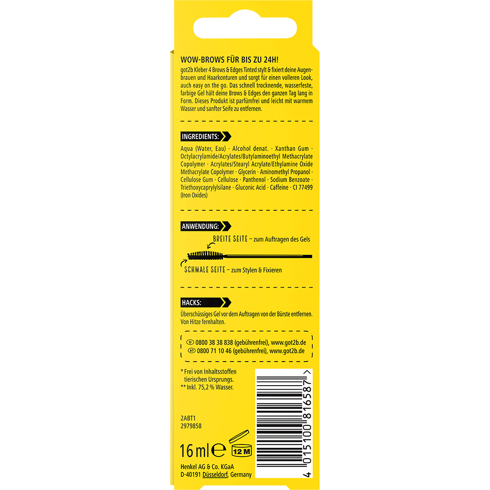 Bild: Got2b Kleber 2in1 Tinted Stylinggel