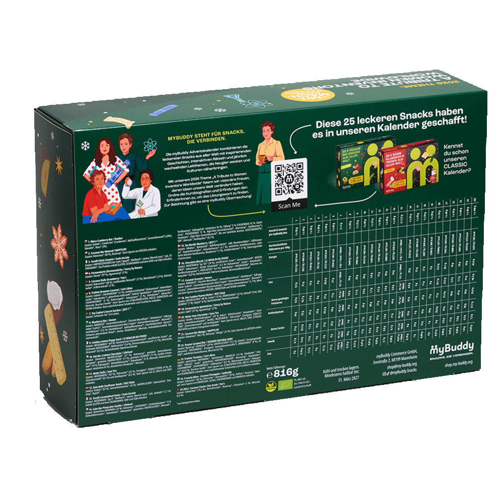 Bild: My Buddy Adventkalender Bio