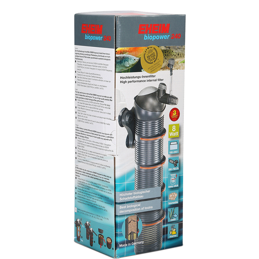Bild: EHEIM Aquarien Innenfilter biopower 240