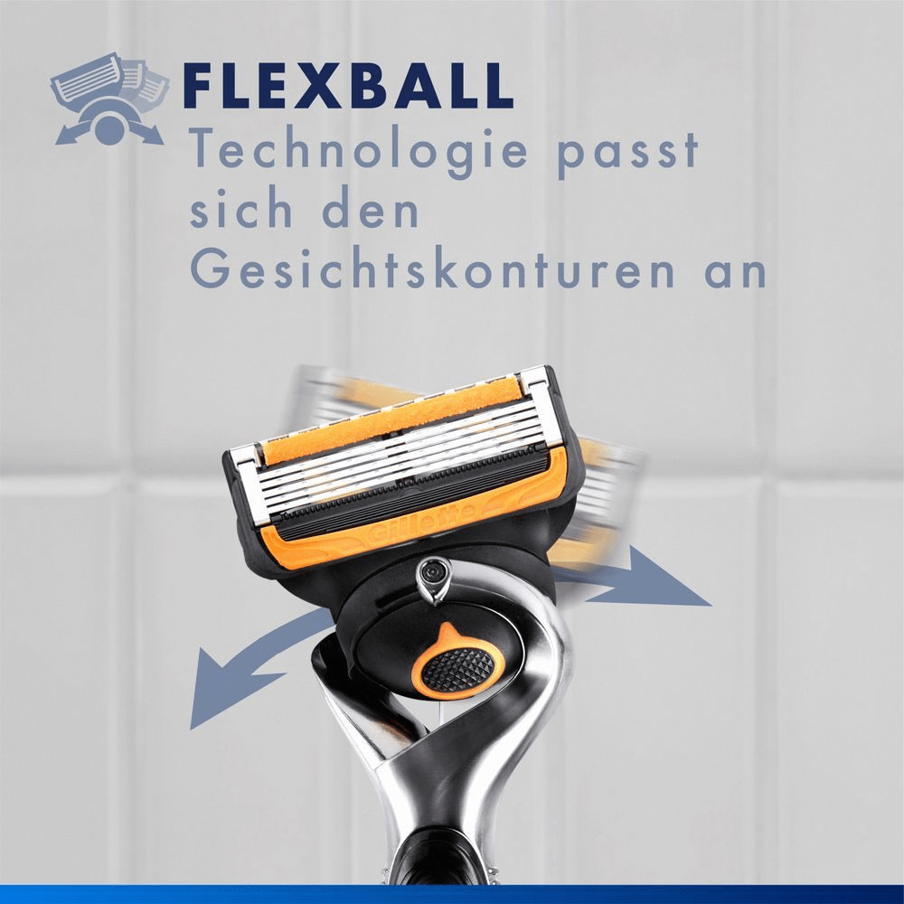 Bild: Gillette Fusion5 Proglide Power Rasierer mit Ersatzklingen Für Männer 