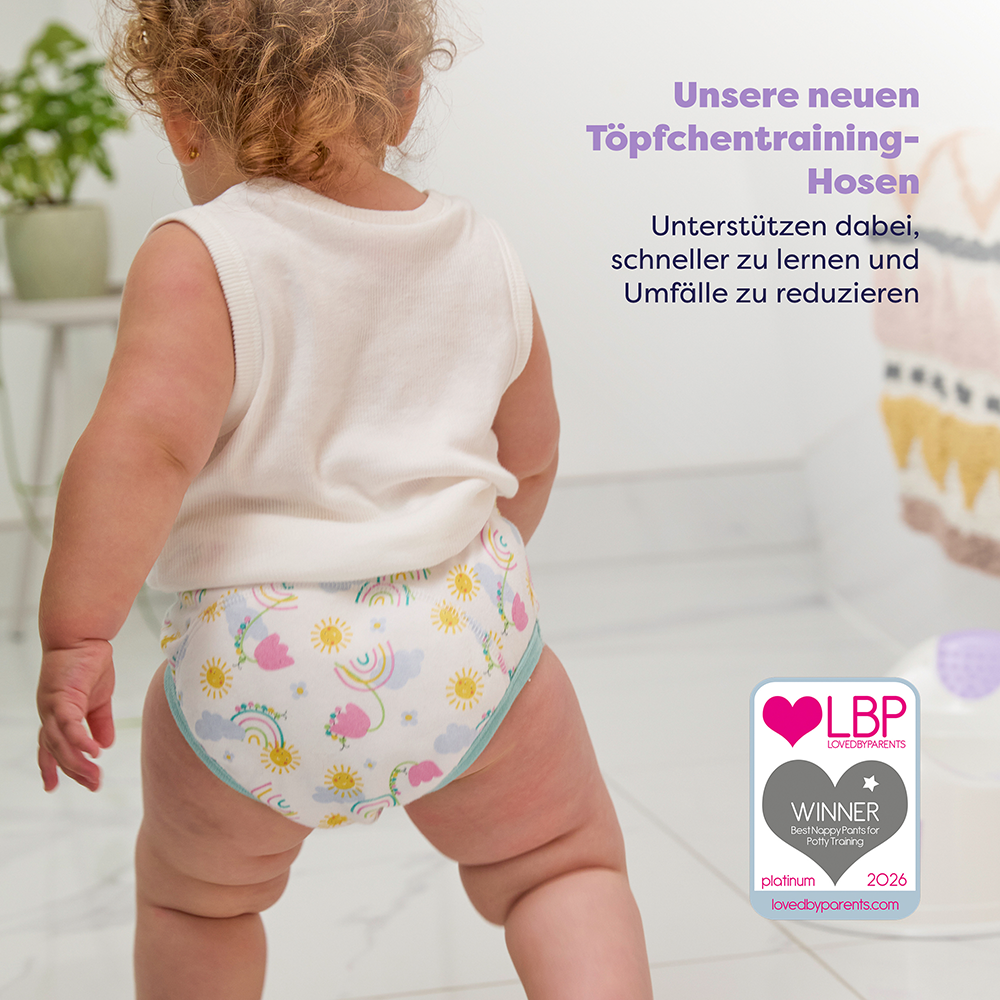 Bild: bambino mio Töpfchen-Trainingshose 3er Set Garten 2-3 Jahre 
